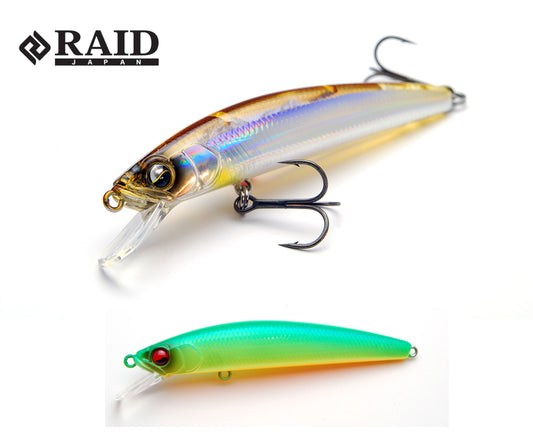 Vobler Raid Level Minnow Quick72 72mm 5.2gr 001 Lime Chart