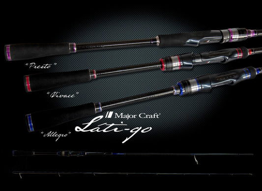 Lanseta Spinning Major Craft Lanseta Major Craft Lati-go Ltgs-792ml Fast 2.36m 1-12gr
