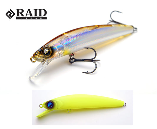 Vobler Raid Level Minnow Quick72 72mm 5.2gr 002 Lemon Power