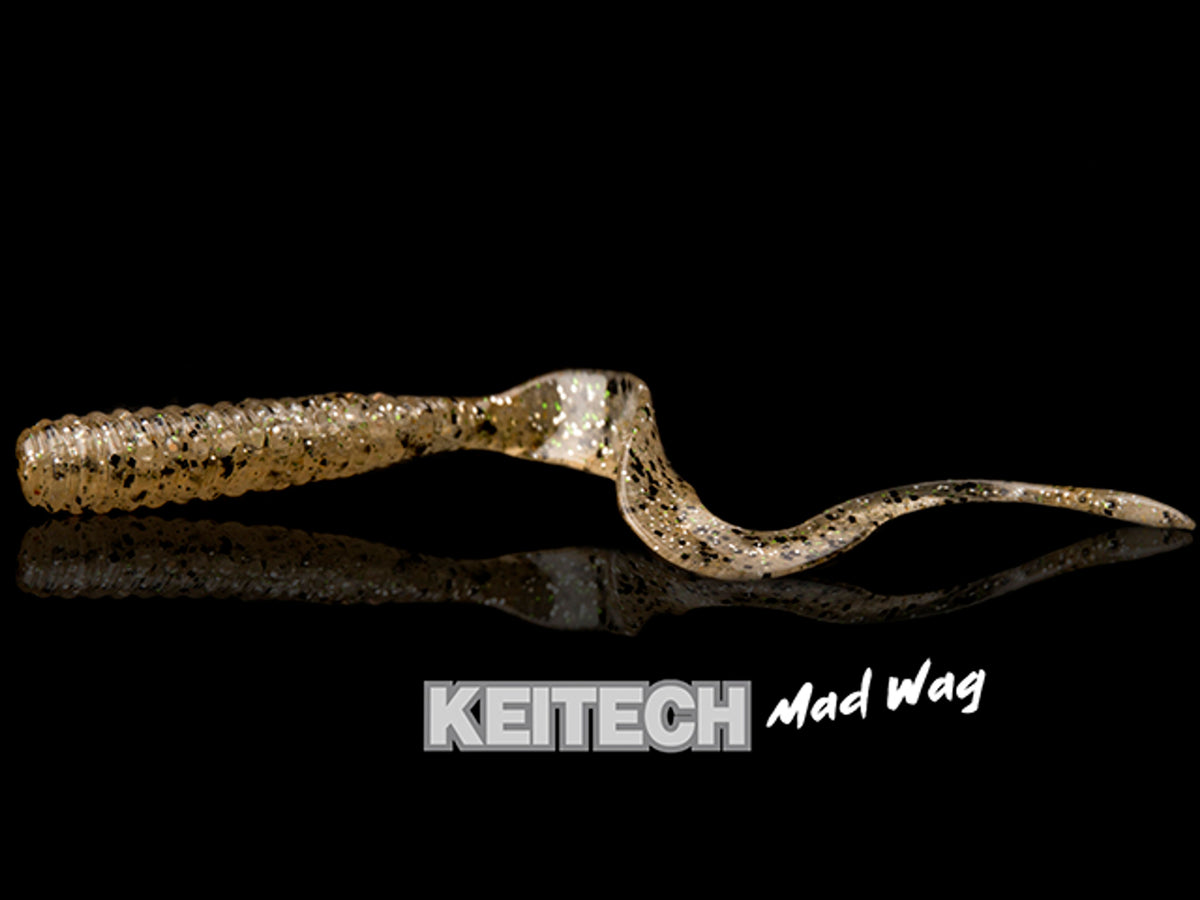 Keitech Mad Wag Slim Sahara Olive Flake 309 11.4cm