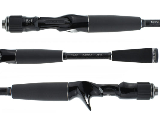 Lanseta Casting RTB Refuse to Blank Fortezza Baitcast 1.85m 120g