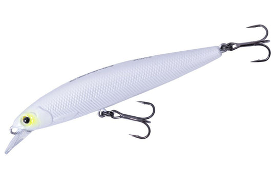 Vobler Major Craft Ceana Jerkbait 90sps Shallow 9cm 10gr #004 Yellow Cheek Pearl White