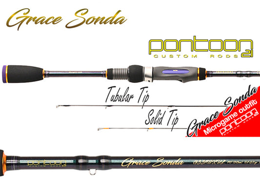 Lanseta Spinning Pontoon21 Grace Sonda Gss722lst 2.18m 1.7-10.5g Extra Fast