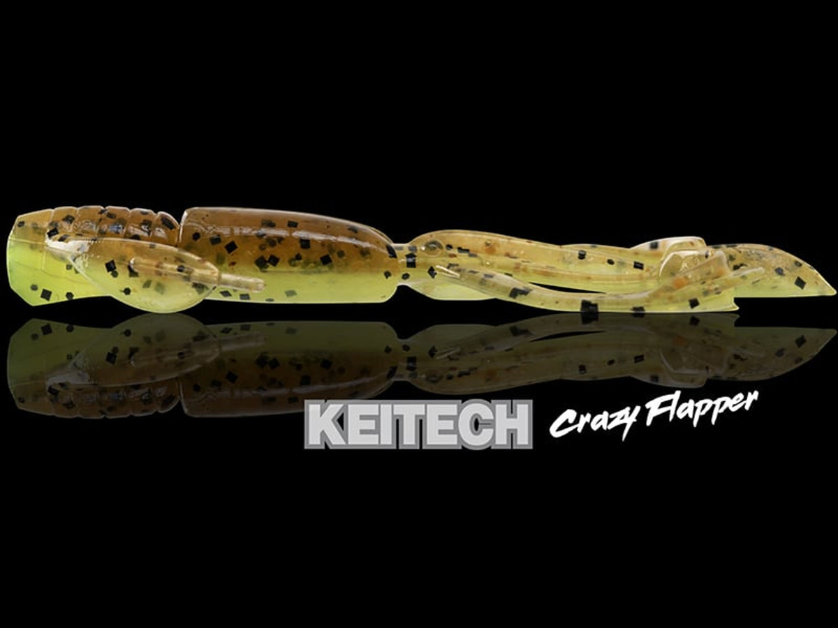 Keitech Crazy Flapper Crystal Flash 529 11.1cm