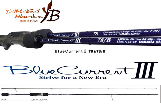 Lanseta Spinning Yamaga Blanks Yamaga Blue Current Iii 78 2.425m 2-15gr