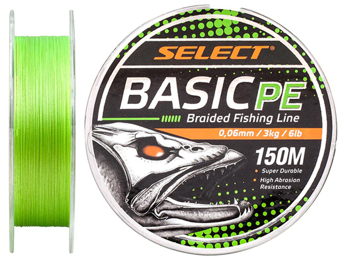 Fir Select Basic Pe 150m Fluo Green 0.24mm - 18.2kg