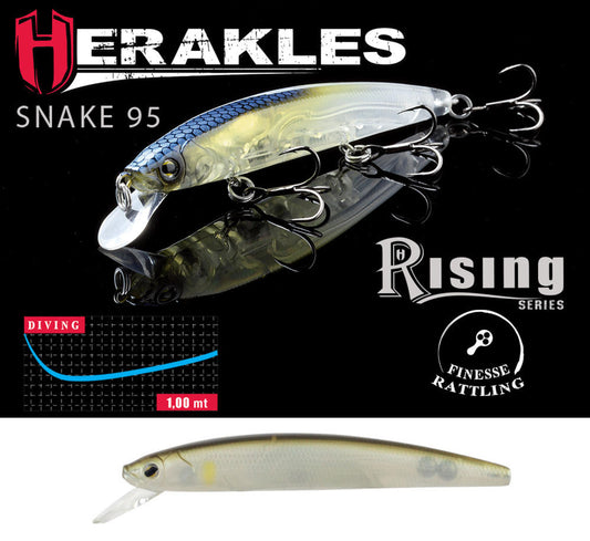 Vobler Herakles Snake 95sp 9.5cm 9gr Ghost Ayu