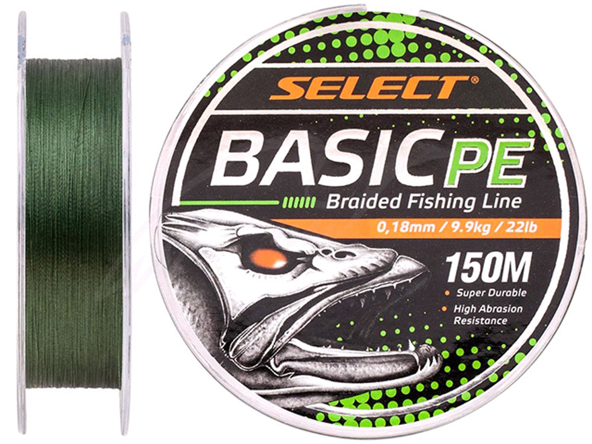 Fir Select Basic Pe 150m Green 0.10mm - 4.8kg