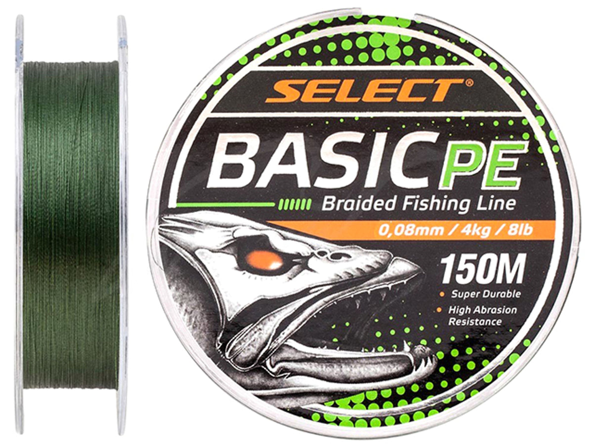 Fir Select Basic Pe 100m Green 0.16mm - 8.3kg