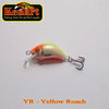 Vobler Clean Hunter Sinking 3cm/3g Kenart : Culoare - Yellow Roach