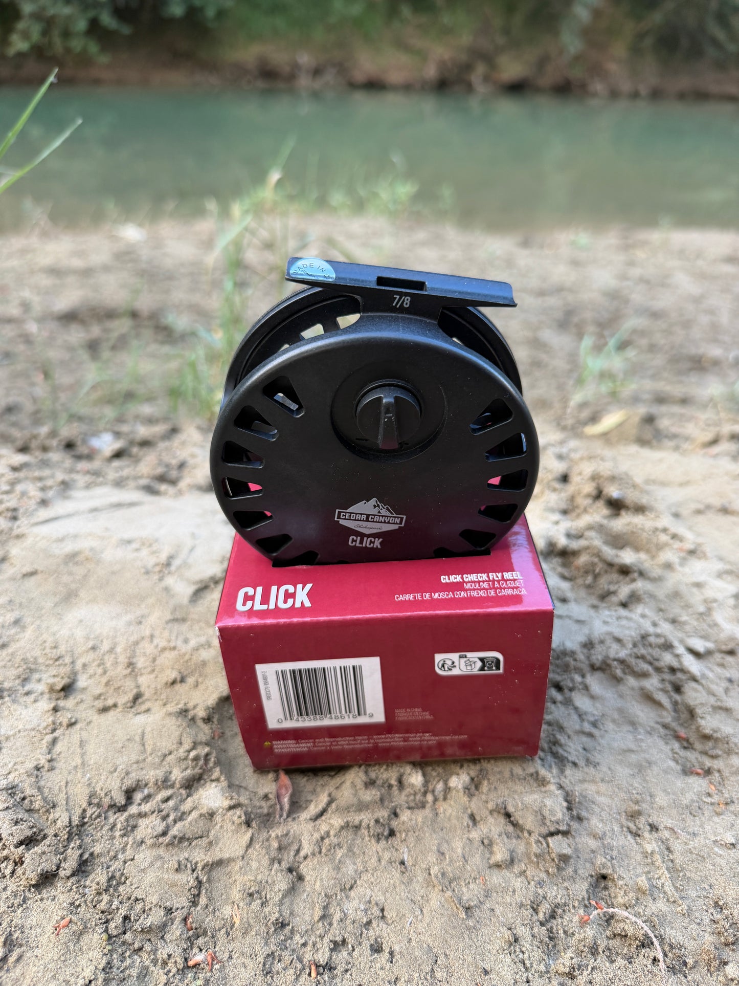 Mulineta Fly / Musca Shakespeare Cedar Canyon Click Reel 78 Click Check