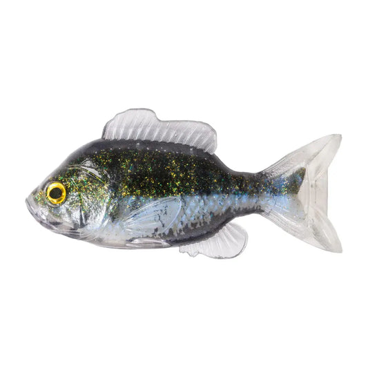 Naluca Soft Live Target Naluca Sunfish Unrigged 9,7cm Green/Pearl 3buc/Pl