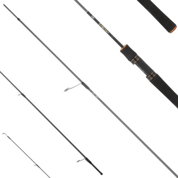 Lanseta Spinning Daiwa 2buc.25 Presso Ai 60xulai 1,88m/0,8-5g