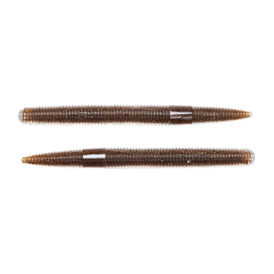 Naluca Soft Live Target Stick Worm 7,6cm/7,6g Brown/Black 10buc/Pl