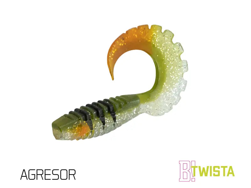 DuoPACK BOX Delphin TWISTA UVs / 6x 5buc 8cm/YELLA