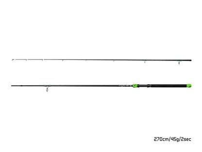 Lanseta Delphin Greencode Hard 270cm/60g/2 tronsoane
