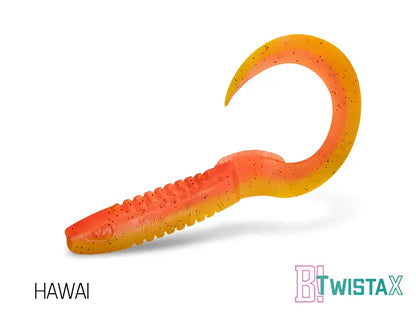 DuoPACK BOX Delphin TwistaX Eeltail UVs / 6x 5buc 15cm/REDFACE