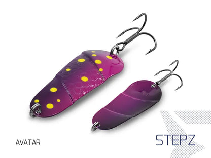 Lingură Delphin STEPZ StripSCALE 10g COPPER Hook #2