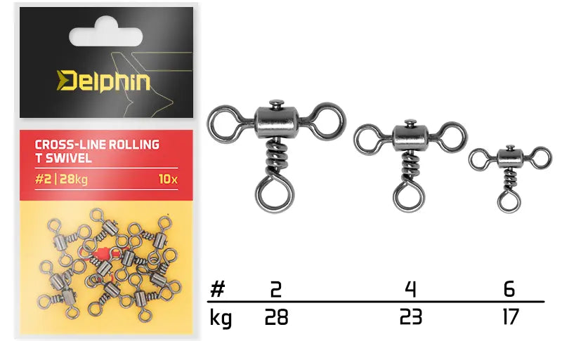 Vârtej de tip T / 10 buc #6 /17kg