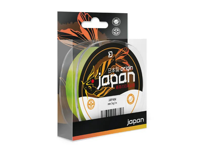 Monofilament Delphin JAPAN Origin / Galben fluo 0,234mm 4,43kg 200m