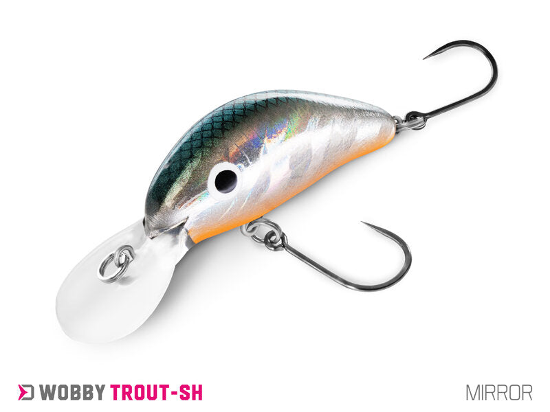 Vobler Delphin WOBBY TROUT-SH 4g/4cm/Float./MIRROR