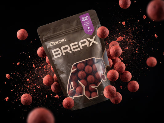 Boilies Delphin Breax / Sweetberry Dud-Căpșuni-Prună/20mm/300g