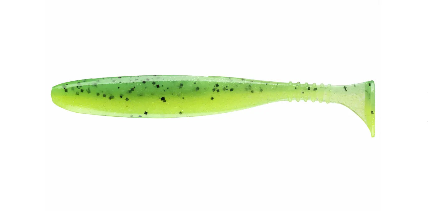 Naluca Soft DAIWA SHAD D.FIN 15CM/UV CHARTREUSE TIGER/3BUC/PL