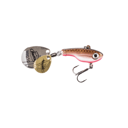Lingurita Rotativa Berkley Pulse Spintail 21 g Black n Red