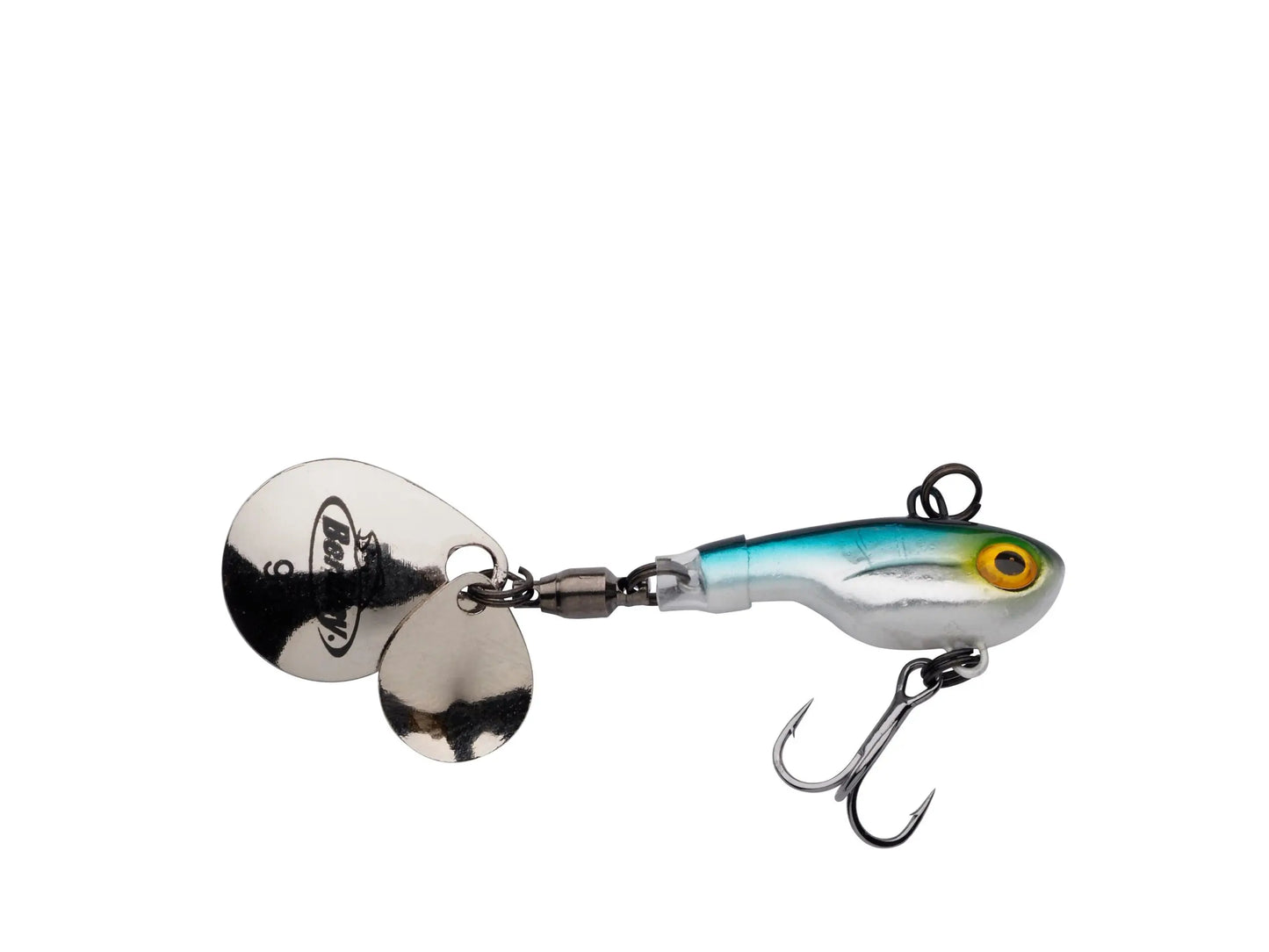 Lingurita Rotativa Berkley Pulse Spintail 9 g Blue Silver Glitter
