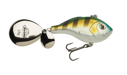 Lingurita Rotativa Berkley Pulse Spintail XL 28g Striped Ayu