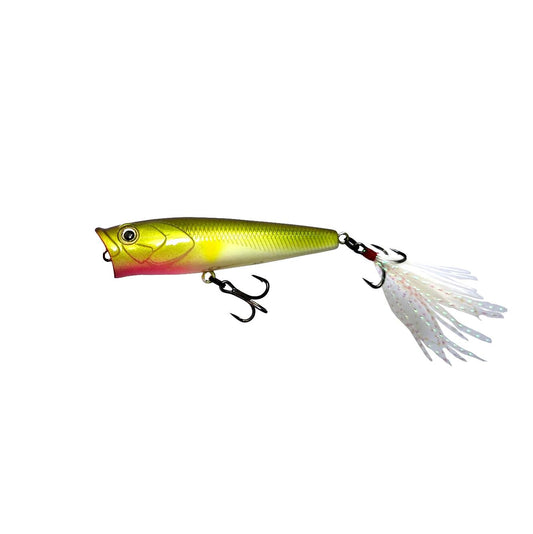 Vobler Mustad Burpy Popper, 6,5cm/6,3g, Ayu