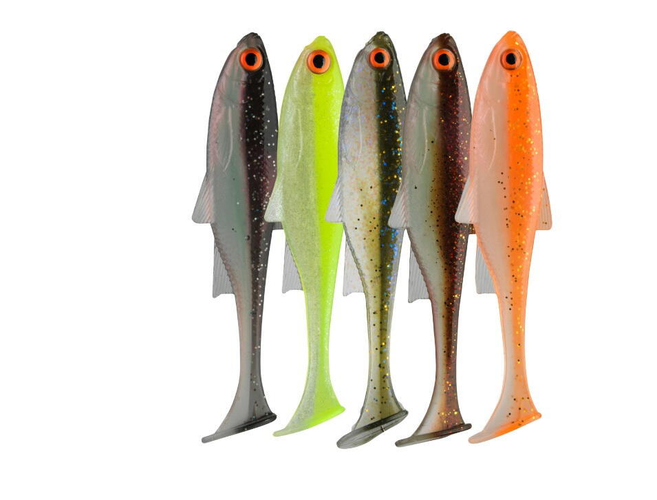 Naluca soft daiwa shad px live roach 8,5cm/4g color mix 5buc/pl
