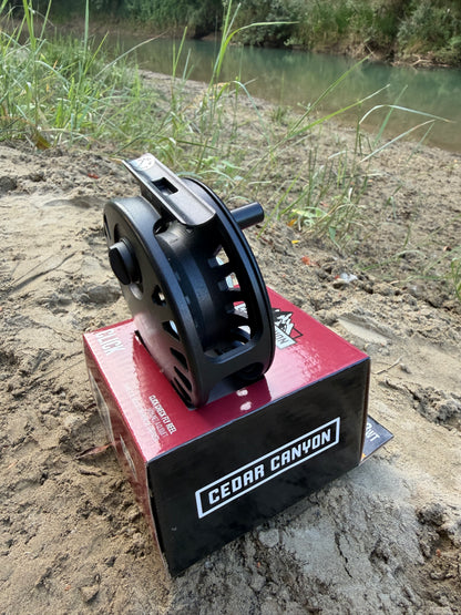 Mulineta Fly / Musca Shakespeare Cedar Canyon Click Reel 78 Click Check