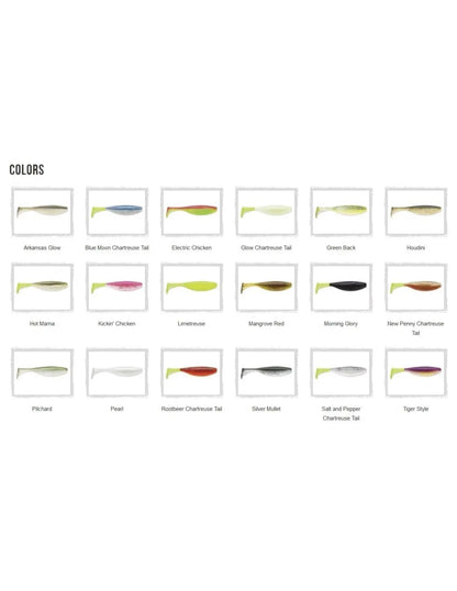 Storm 360gt Largo Shad 04 (1 naluca armata carlig lestat Vmc 4/0 + 3 corpuri)
