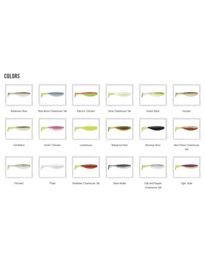 Storm 360gt Largo Shad 04 (1 naluca armata jig Vmc 4/0 + 3 corpuri)