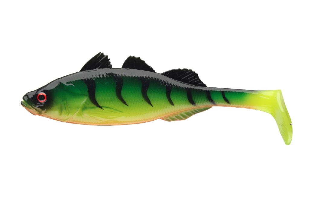 Naluca soft daiwa shad px live perch 11,5cm/ft/4buc/pl