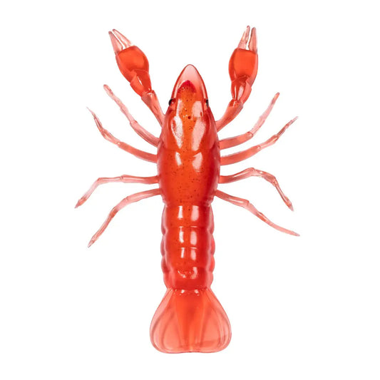 Naluca soft live target crawfish unrigged 9,7cm/9,7g red/red 5buc/pl