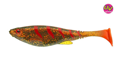 Naluca Soft DAIWA SHAD PROREX BELLY 8,5CM/MOTOR OIL TIGER/4BUC/PL