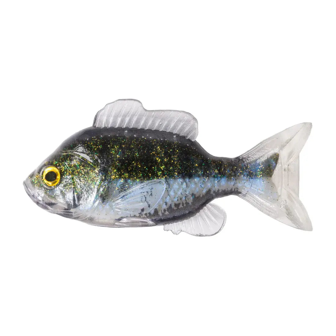 Naluca soft live target naluca sunfish unrigged 8,5cm green/pearl 4buc/pl