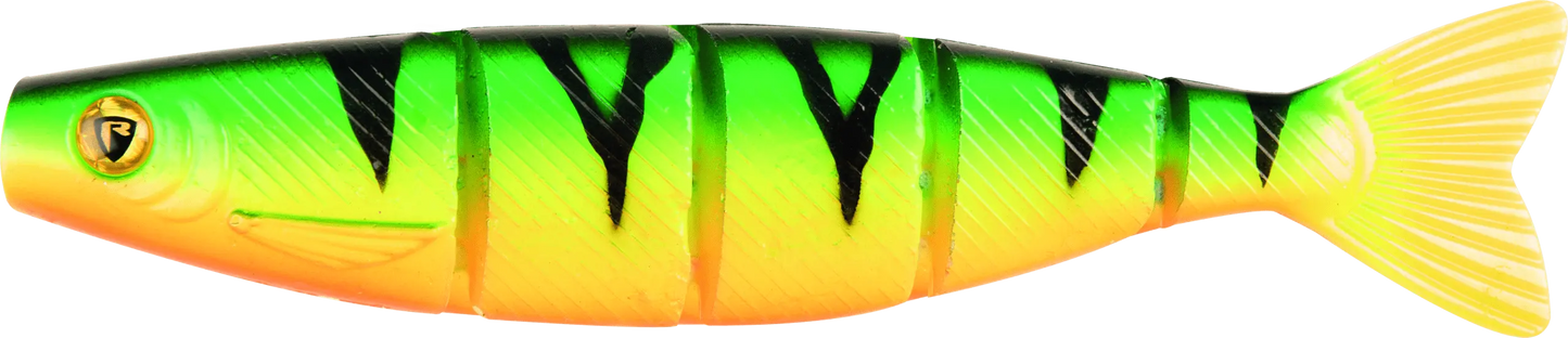 Fox Rage Pro Shad Jointed 18cm 7in UV Firetiger 15pcs 42g.