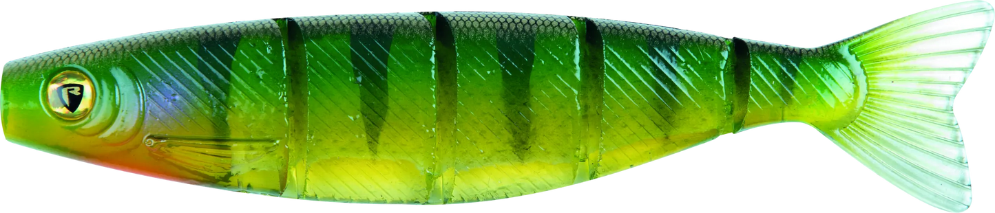 Fox Rage Pro Shad Jointed 14cm 5.5in UV Stickleback 20pcs 25g.