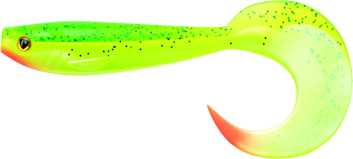 Fox Rage Pro Grub 10cm 4in UV Lemon Tiger 30 6g.