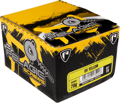 Fox Rage Pelagic Screws Bulk UV Yellow 120g 12pcs 122g.