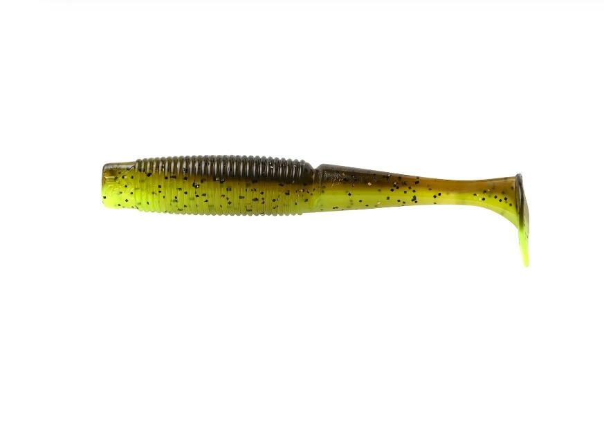 Naluca soft daiwa shad baitjunkie minnow 8cm chartreuse uv 6buc/pl