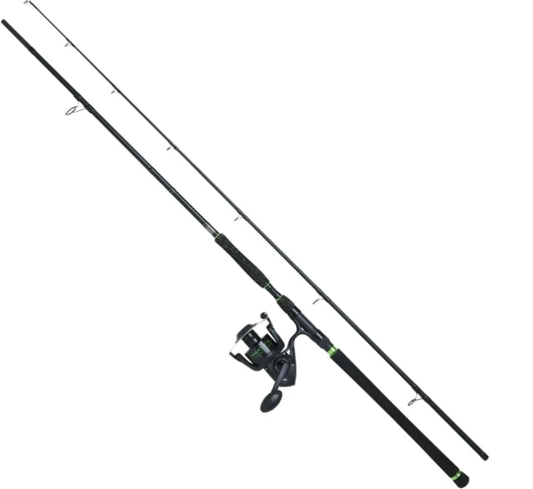 Lanseta Spinning Dam Combo Lans. Dam 2buc Silure Alround 3,0m/200-400g+mul.penn 8000/2rul
