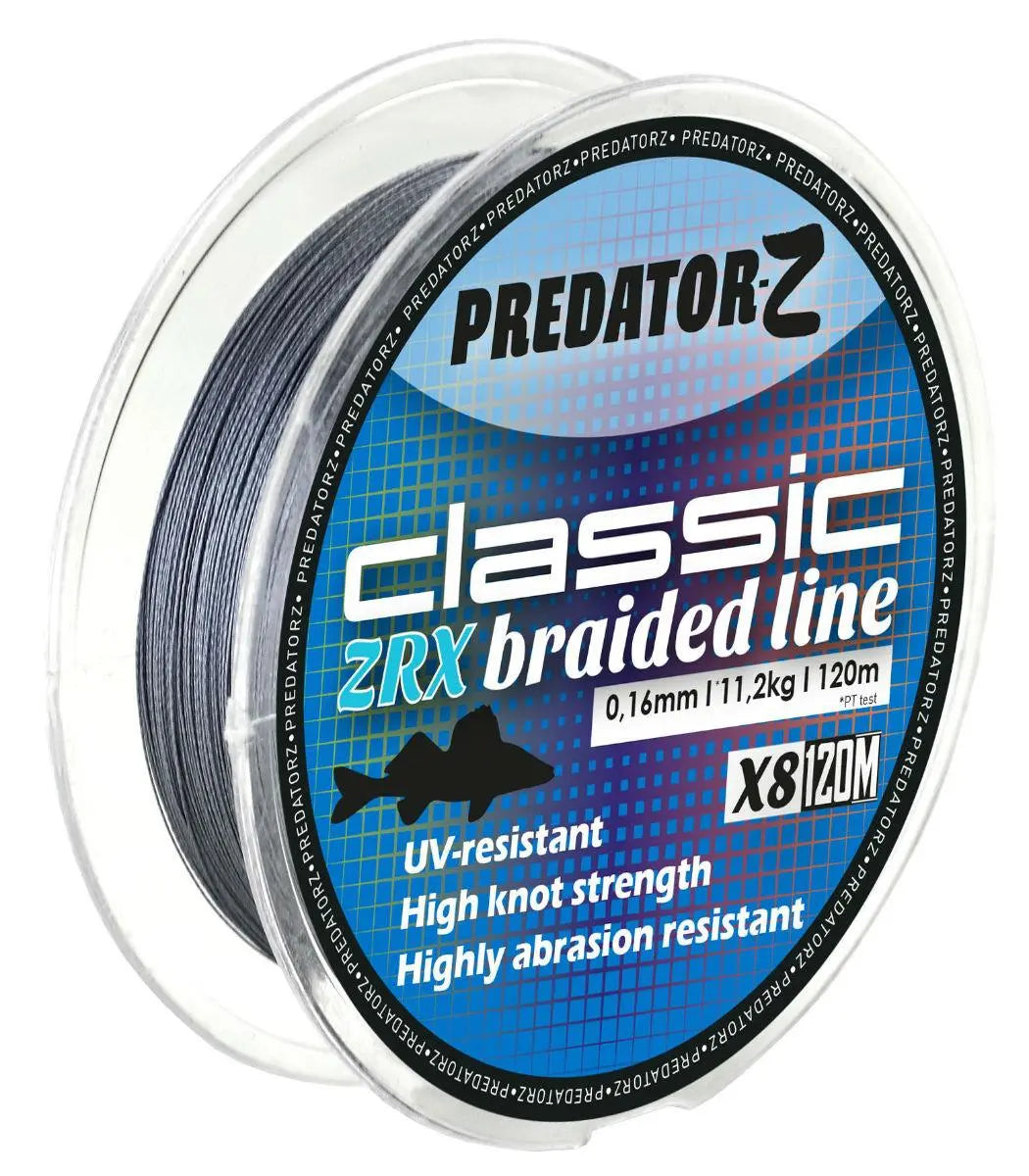 Fir Textil Predator-z Zrx 8x 120m 0.16mm 11.2kg Dark Grey