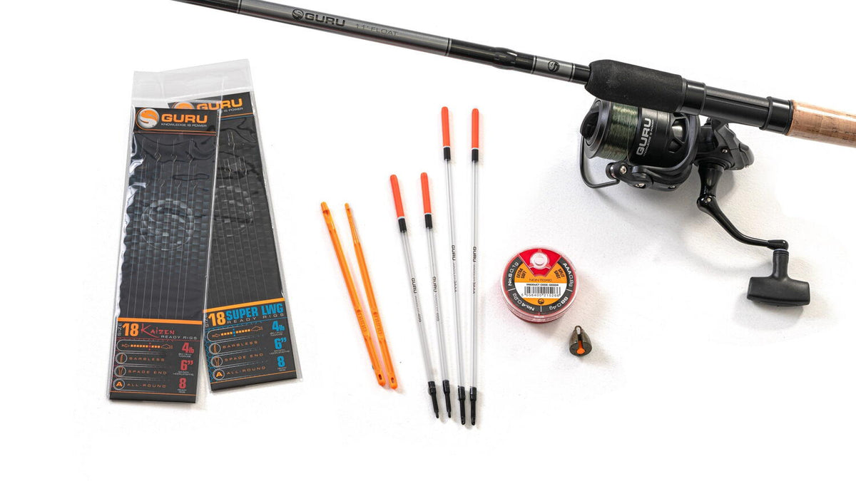 Lanseta Crap Guru Set Lans+mul. Natural Wagggler Rod&reel Combo