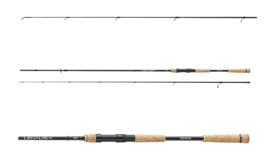 Lanseta Spinning Daiwa 2buc.legalis Solid Jigger 2,40m/7-28g