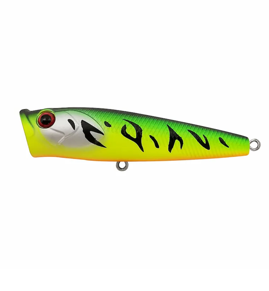 Vobler Mustad Burpy Popper 6,5cm/6,3g Fire T
