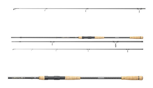 Lanseta Spinning Daiwa 3buc.legalis Allround 3,60m/40-120g